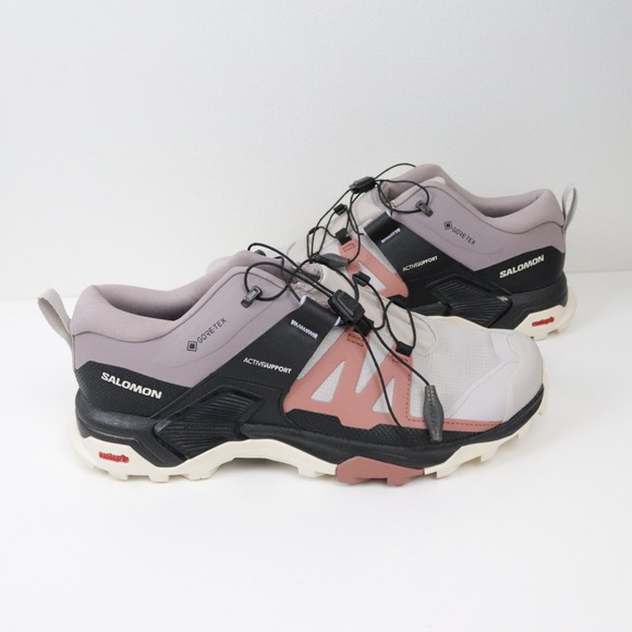 NWT Salomon X Ultra 4 Gore Tex Women's Trail Running Hiking Shoes 9 - Picture 3 of 10